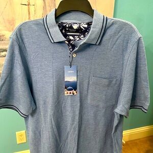 NWT Daniel Cremieux Santorini Collection Polo Shirt, Medium